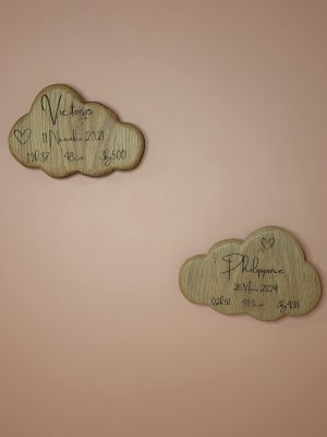 Nuage personnalisé idée cadeau bébé